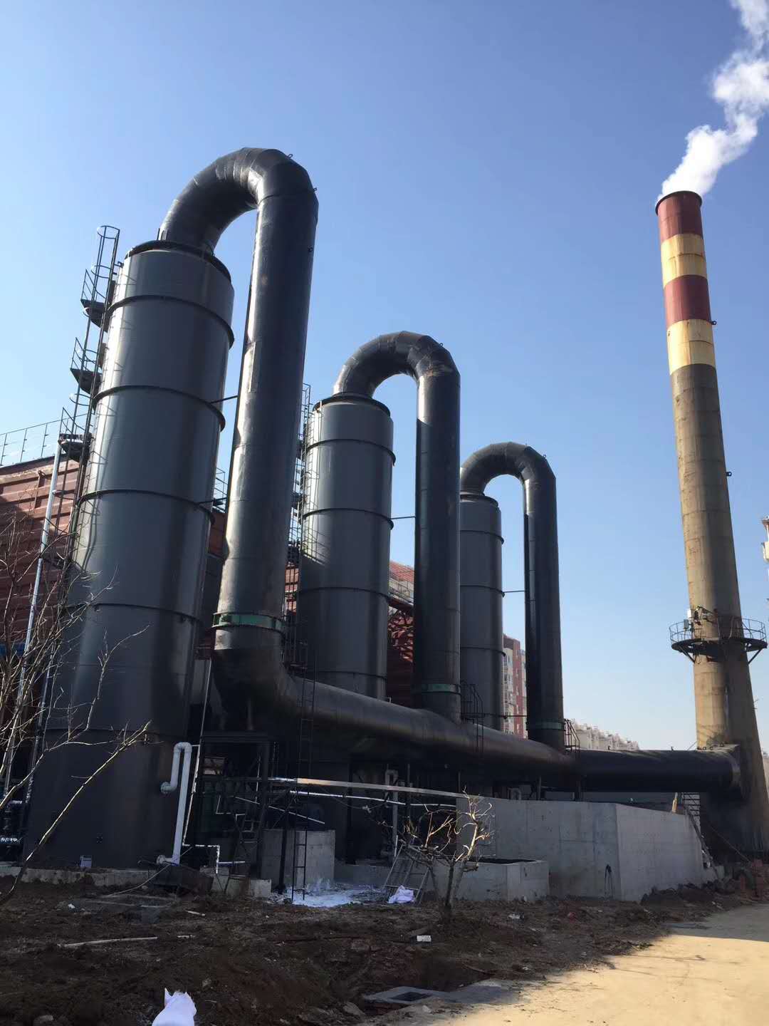 西安3台20T锅炉脱硫除尘设备